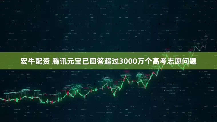 宏牛配资 腾讯元宝已回答超过3000万个高考志愿问题
