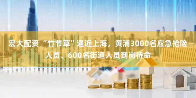 宏大配资 “竹节草”逼近上海，黄浦3000名应急抢险人员、600名街道人员到岗待命