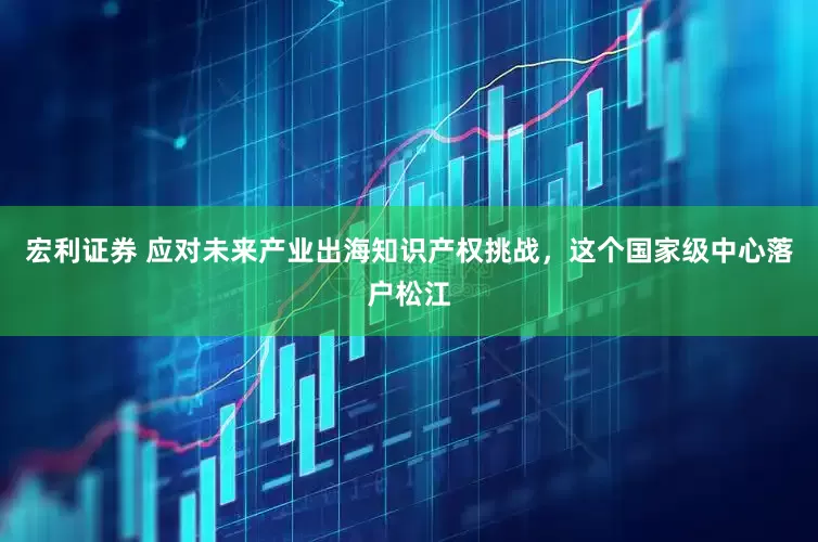 宏利证券 应对未来产业出海知识产权挑战，这个国家级中心落户松江